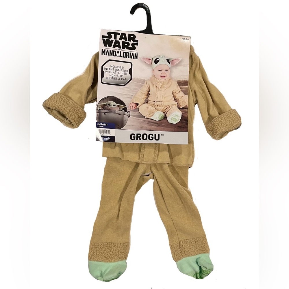 New with tags Star Wars Grogu Infant Costume size 12-18 months